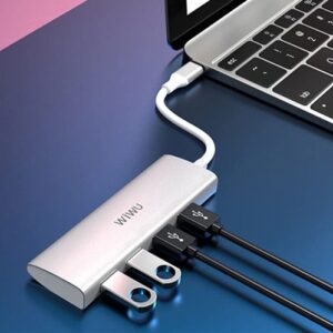 مبدل هاب ویوو WiWU Alpha A440 Usb-C Hub 4-in-1